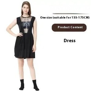 Halloween Costume – Unisex Polyester Outfit for Parties, Cosplay & Stage Performances
