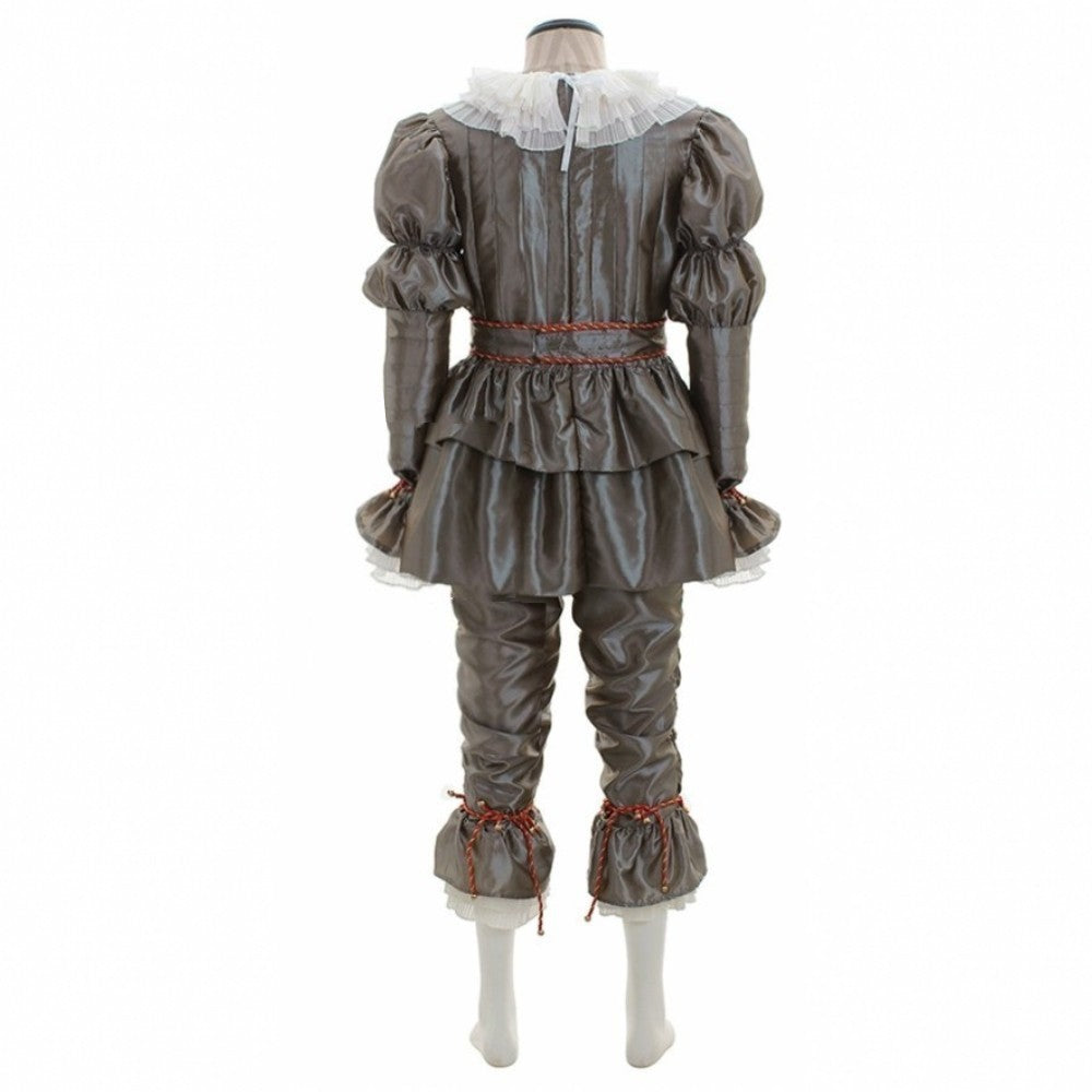 Halloween Costume Clown – Women’s Satin & Chiffon Full Set Costume for Parties & Performances