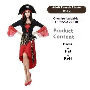 Halloween Costume – Unisex Polyester Outfit for Parties, Cosplay & Stage Performances