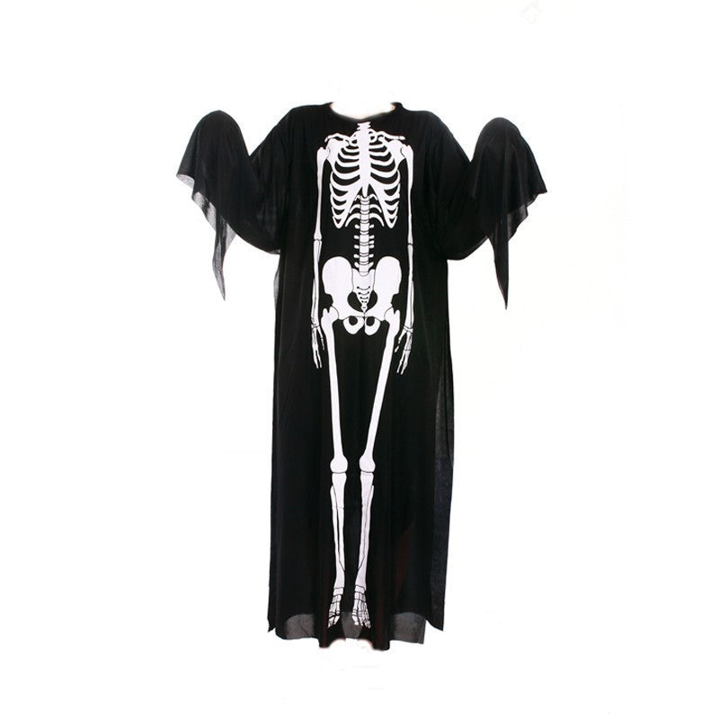 Skeleton Ghost Costumes – Halloween Tulle Outfit for Adults & Children with Optional Accessories