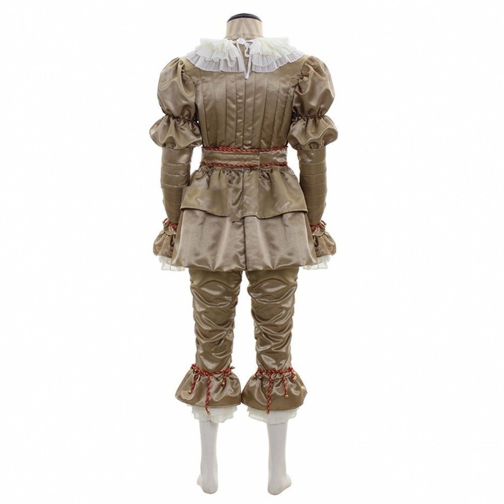Halloween Costume Clown – Women’s Satin & Chiffon Full Set Costume for Parties & Performances