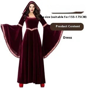 Halloween Costume – Unisex Polyester Outfit for Parties, Cosplay & Stage Performances