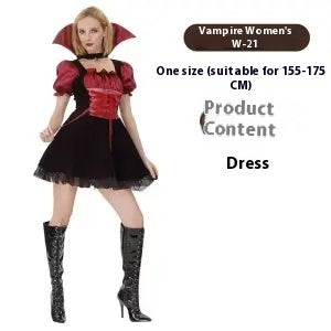Halloween Costume – Unisex Polyester Outfit for Parties, Cosplay & Stage Performances