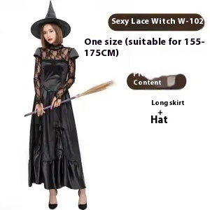 Halloween Costume – Unisex Polyester Outfit for Parties, Cosplay & Stage Performances
