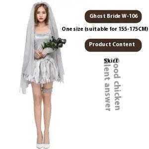 Halloween Costume – Unisex Polyester Outfit for Parties, Cosplay & Stage Performances