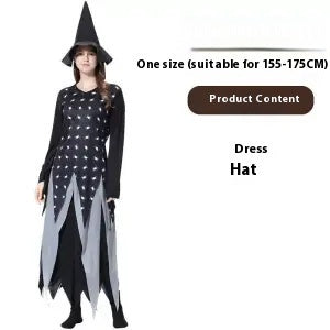 Halloween Costume – Unisex Polyester Outfit for Parties, Cosplay & Stage Performances