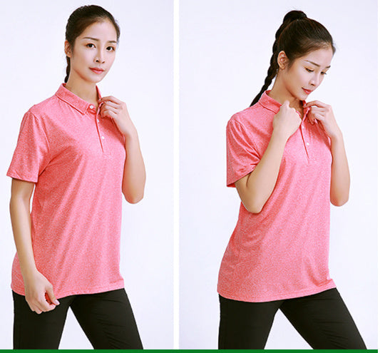 Group Building Activity Printed Solid Color Round Neck T-shirt