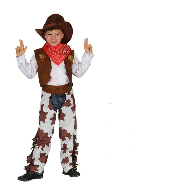 Boys And Girls Cowboy Costumes – Christmas & Stage Performance Outfits