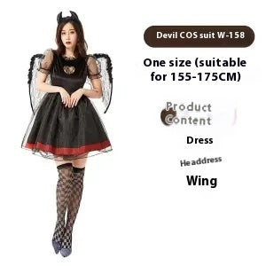 Halloween Costume – Unisex Polyester Outfit for Parties, Cosplay & Stage Performances