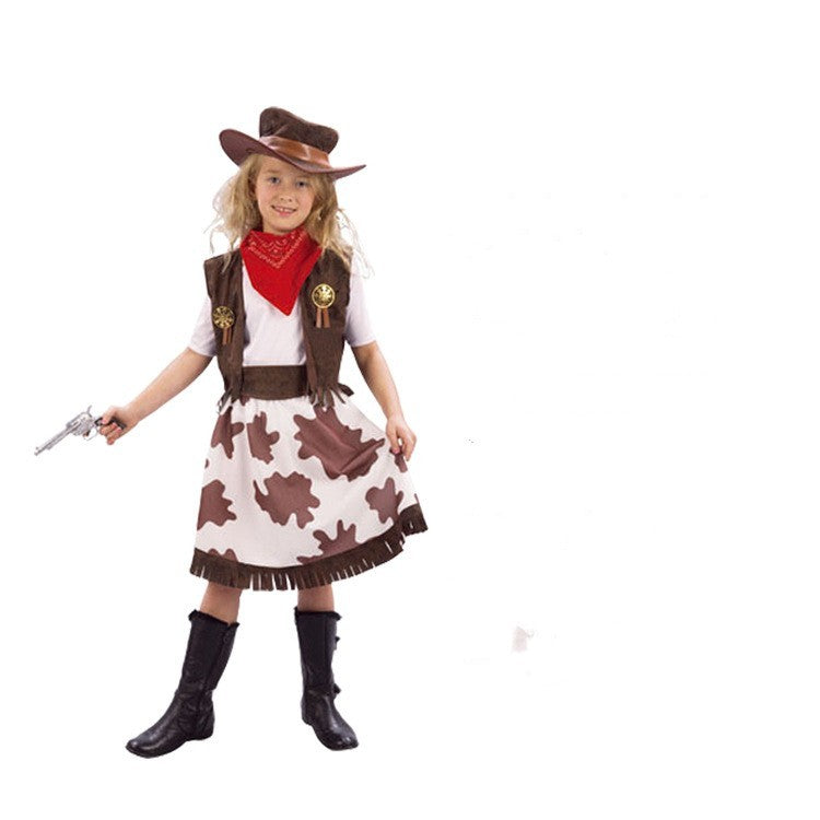 Boys And Girls Cowboy Costumes – Christmas & Stage Performance Outfits