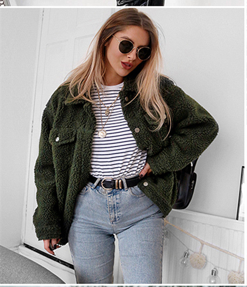 Winter Women’s Pullover Sweater – Loose Fit Knitwear for Autumn & Winter