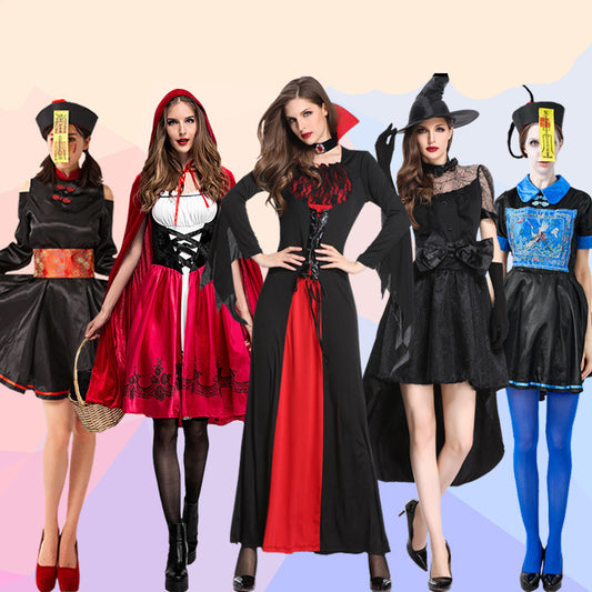 Halloween Costume – Unisex Polyester Outfit for Parties, Cosplay & Stage Performances