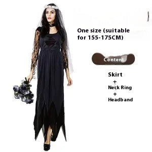 Halloween Costume – Unisex Polyester Outfit for Parties, Cosplay & Stage Performances