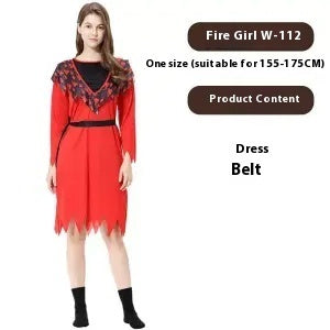Halloween Costume – Unisex Polyester Outfit for Parties, Cosplay & Stage Performances