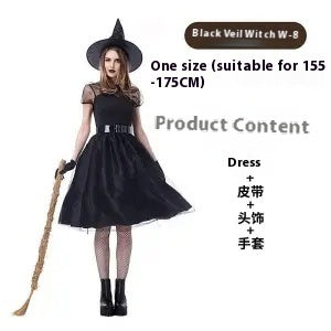 Halloween Costume – Unisex Polyester Outfit for Parties, Cosplay & Stage Performances