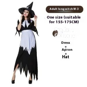 Halloween Costume – Unisex Polyester Outfit for Parties, Cosplay & Stage Performances